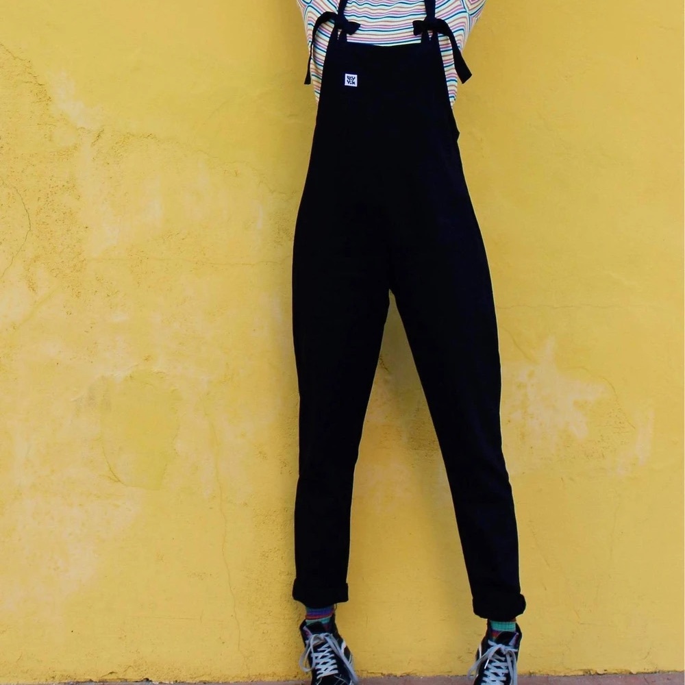 Lucy and Yack Black Umi Dungarees